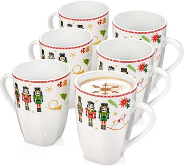 Набір кавових чашок SÄNGER Bilgola (6 шт.) з дизайном