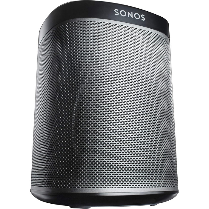 Sonos Play:1 розумна колонка, чорна – компактна та потужна Wi-Fi акустика для безмежного музичного стрімінгу, вологостійка мультирум колонка