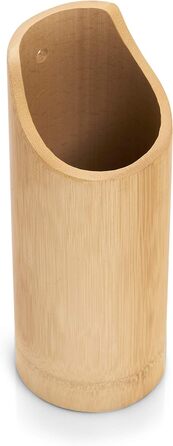 Підставка для кухонного приладдя Zeller, 7 шт. , бамбукова, Ø 9 x H 33 см, коричнева