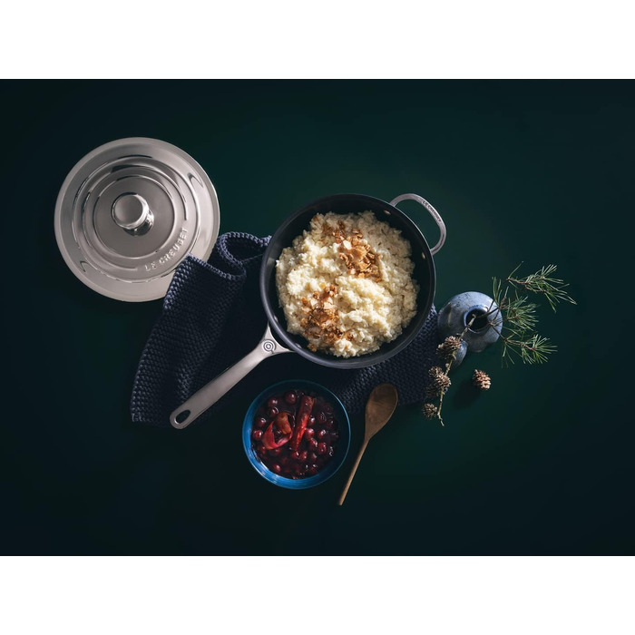 LE CREUSET Набір сковорідок з антипригарним покриттям 24 см (3 шт.) з нержавіючої сталі 3-ply PLUS