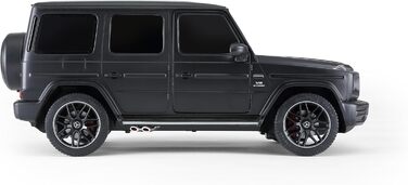Модель автомобіля Mercedes-Benz G63 AMG на радіокеруванні 1:24, чорний – офіційна ліцензія, амортизатори, для дому та вулиці