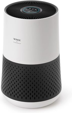 Повітряочисник WINIX ZERO Compact для алергіків з HEPA-фільтром проти алергенів, пилу, пилку, шерсті тварин, для курців, з індикатором якості повітря та авторежимом, очищувач повітря CADR 250 м³/год для приміщень до 50 м²