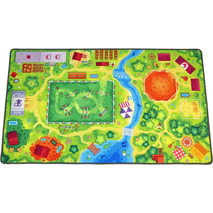 Дитячий килимок HuggyPlay Rug 90 х 150 см (Pony Farm)