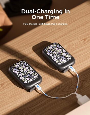 Електричні грілки для рук OCOOPA UT4 Young (Nocturne-Garten) - 2 шт., 5000mAh, водонепроникні, швидкий нагрів