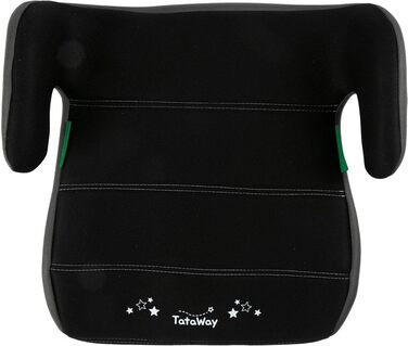 Автокрісло Tataway i-Size ECE R129 для дітей 126-150 см (22-36 кг), 6-12 років, чорне, знімний чохол