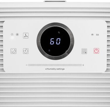 Тотек TTK 27 HEPA – осушувач повітря та очищувач з HEPA-фільтром H13, 12 л/24 год, гігростат, LED-індикатор якості повітря, таймер