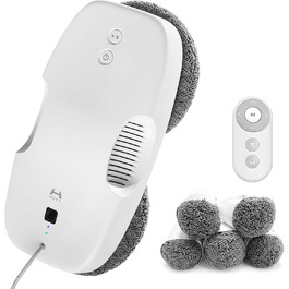 Робот для миття вікон Hutt DDC55: електричний, автоматичний, для внутрішніх та зовнішніх вікон, скла, плитки. В комплекті 12 ганчірок Робот для миття вікон Hutt DDC55: електричний, автоматичний, для внутрішніх та зовнішніх вікон, скла, плитки. В комплекті 12 ганчірок