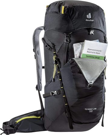 Легкий туристичний рюкзак deuter Speed Lite 32 (чорний)