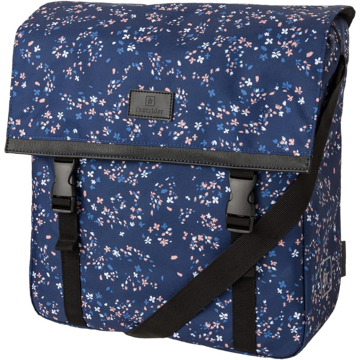 FAST RIDER Fastrider Nara Single Pannier Trend (Mini Flower Blue), FAST RIDER Fastrider Nara Single Pannier Trend (Mini Flower Blue)