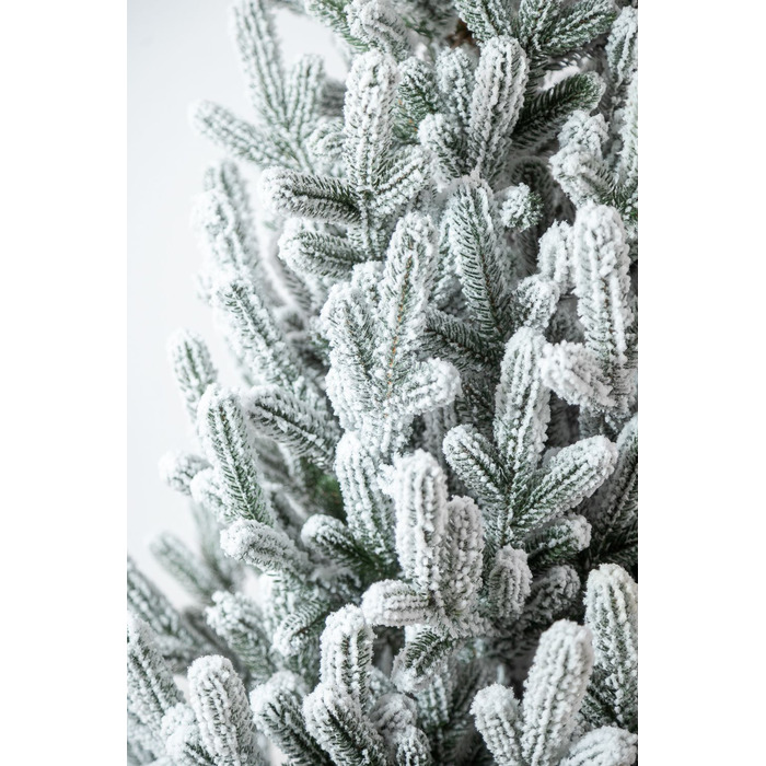 Ялинка лита 'Віденська' в горщику ЗАСНІЖЕНА 1,10м