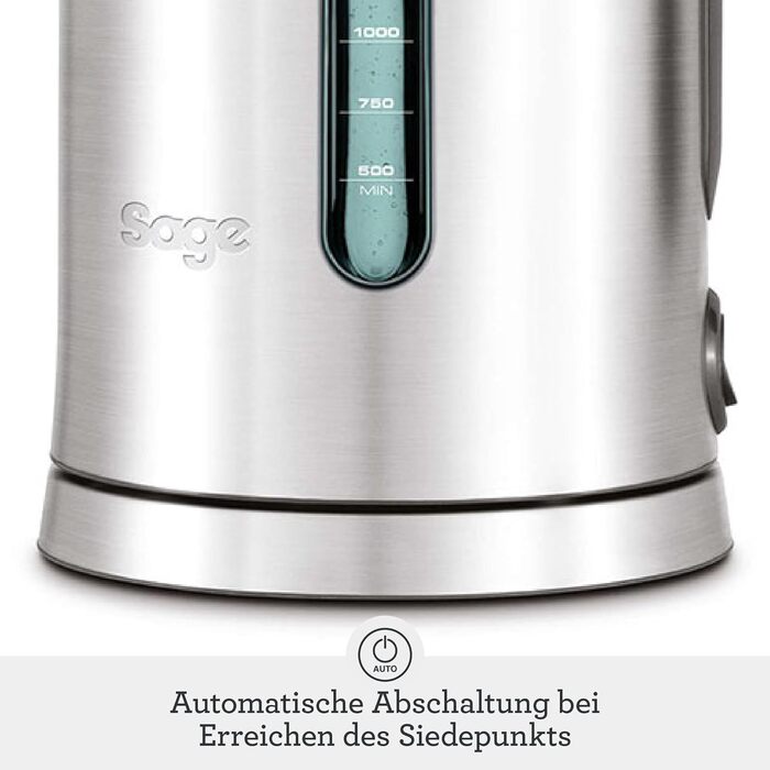 Sage Soft Top Pure - глечик для води з нержавіючої сталі, 1,7 л