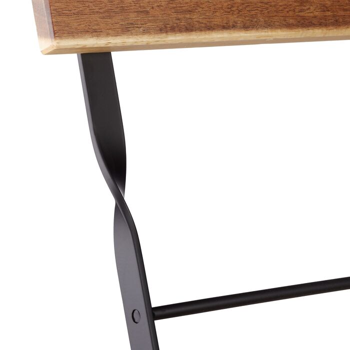 Набір садово-патіо стільців Relaxdays (4 шт.) з натурального дерева