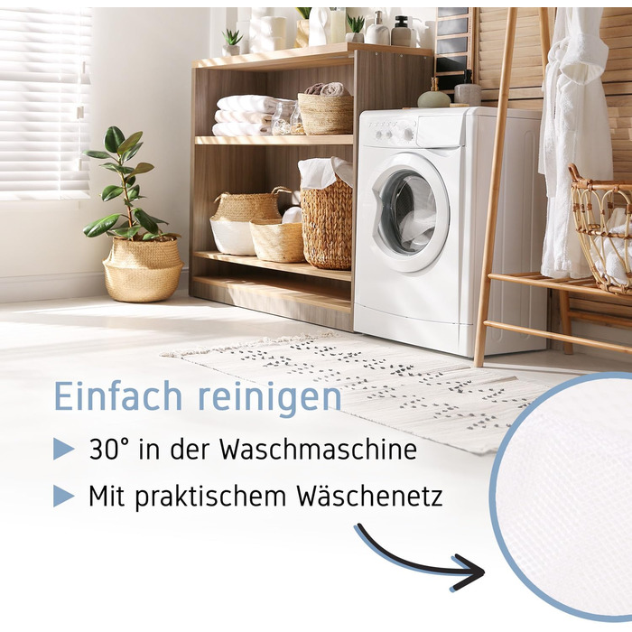 Преміум подушка для ванни з підголовником та підтримкою шиї | Ергономічна подушка для ванни з присосками | Синій (Білий)