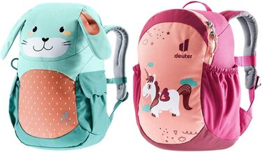 Дитячий рюкзак deuter Kikki (8л) (Glacier-dustblue, комплект з дитячим рюкзаком (5л))