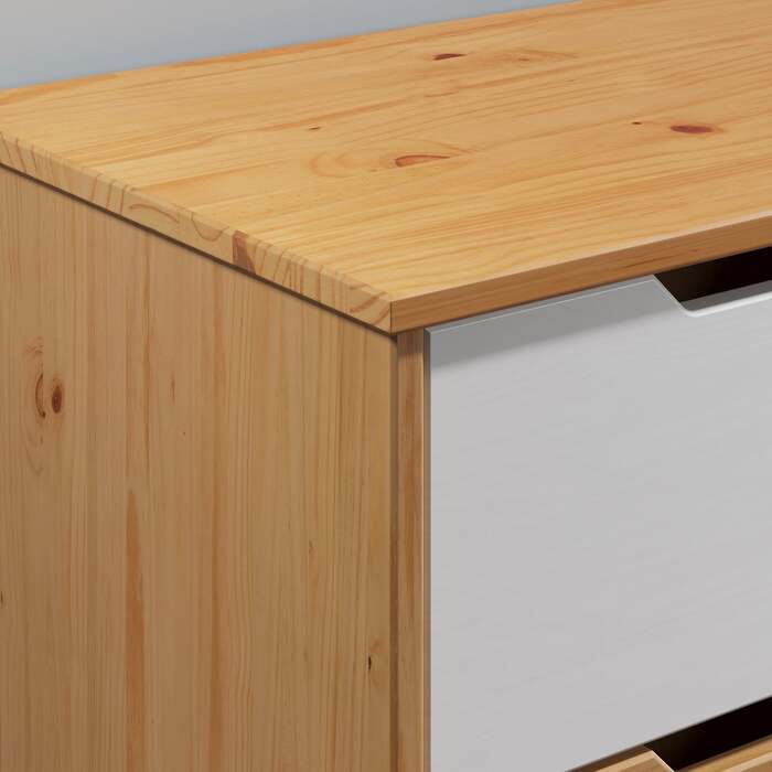 Комод Борнео натуральна сосна 80x40x79см FSC® сертифікований