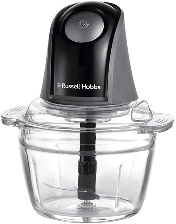 Подрібнювач кухонний електричний Russell Hobbs Mini Zerkleinerer 1л, сталь, 350W, чорний матовий 27131-56