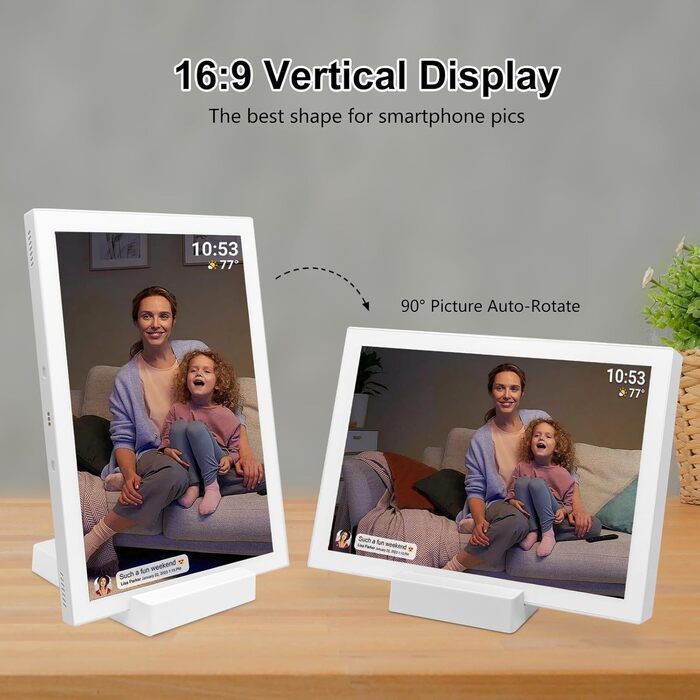 Цифровий фоторамка Frameo 10.5