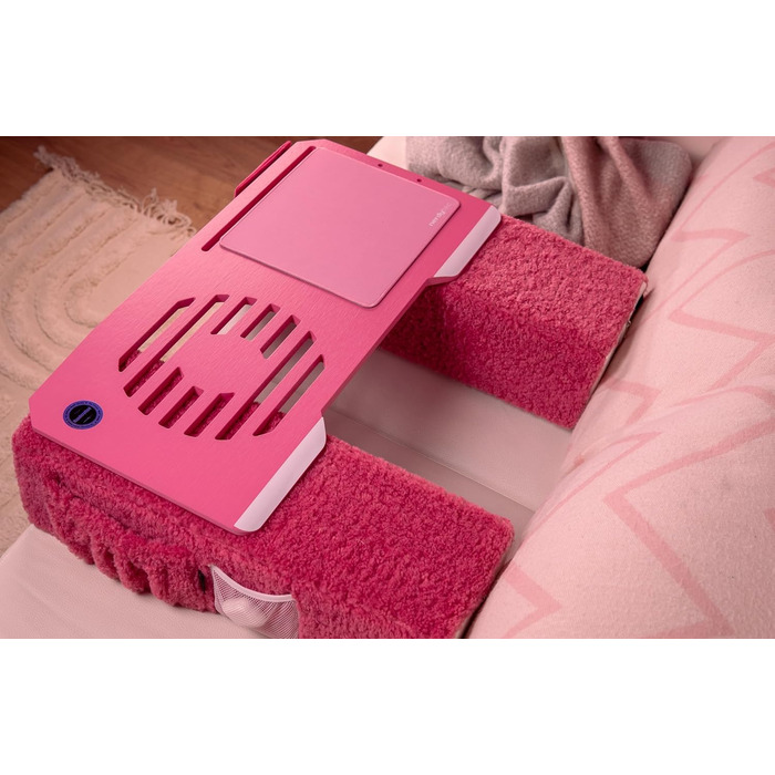 Couchmaster CYWORX: ергономічний стіл для ноутбука на диван, софу чи ліжко (рожевий)