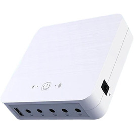 Mini USV 13200mAh з живленням від акумулятора для роутера: 5V, 9V, 12V, 19V