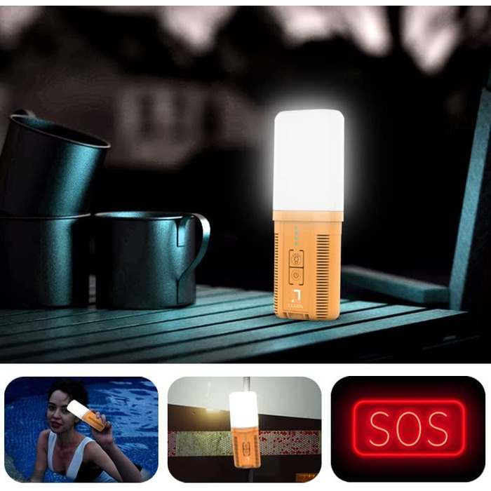 Електричний душ портативний LUOOV для кемпінгу, подорожей, миття авто та тварин з USB зарядкою та гарантією 3 роки