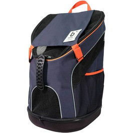 Рюкзак для собак для маленьких собак до 8 кг сумка-переноска для собак коробка для транспортування собак дорожня сумка для домашніх тварин колір темно-синій сумка для собак