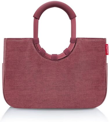 Loopshopper Reisenthel – Стильна сумка-шопер з перероблених PET-пляшок (M, Twist Maroon)