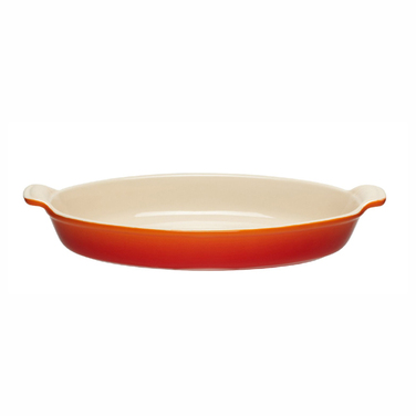 Блюдо овальне 29 см помаранчеве Le Creuset