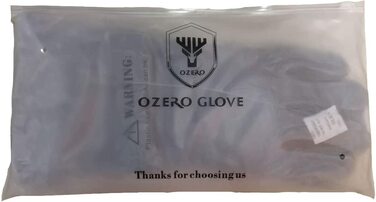Рукавички для барбекю OZERO термостійкі 40 см чорно-сірі