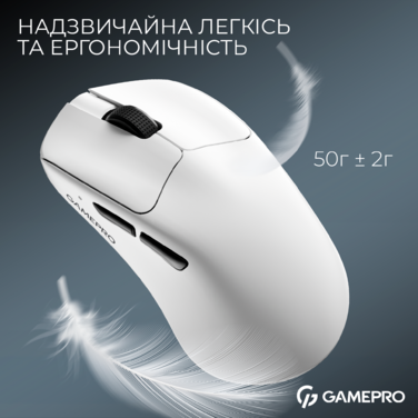 Бездротова ігрова миша GamePro Asgard Surt (GM017W)