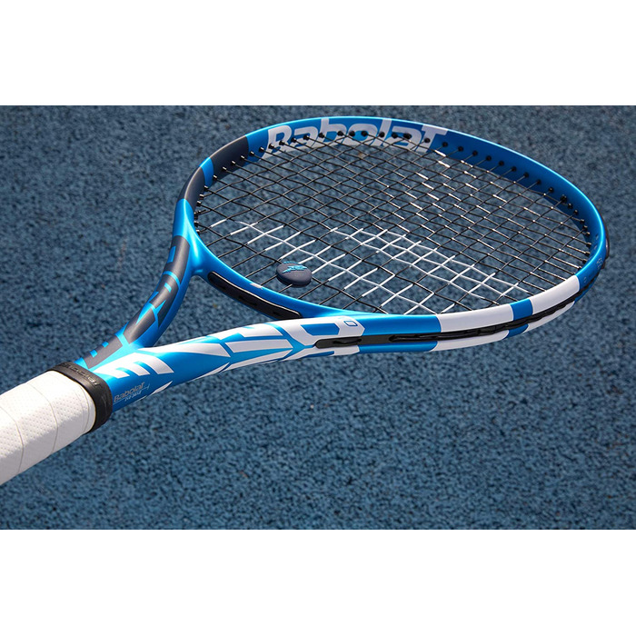 Тенісна ракетка Babolat Evo Drive для дорослих, унісекс, 136-синя, з кишенею на талії , з захопленням 3