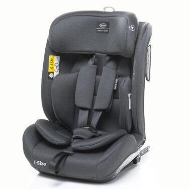 Автокрісло 4BABY Go-Fix I-Size (Graphite) для дітей 76-150 см з Isofix, регульоване, з підкладкою