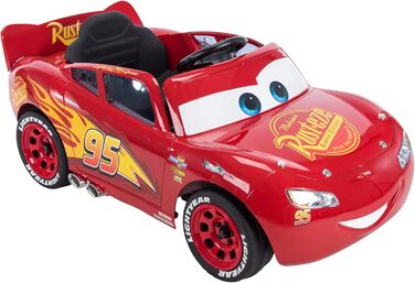 Дитячий електромобіль Huffy Disney Тачки МакКвін, червоний