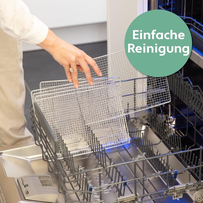 Дегідратор Vita 5 з 6 решітками для сушіння фруктів, овочів та м'яса. Поверхня сушіння 0,7 м², регулювання температури 35-75°C, таймер 24 год, LED дисплей, 650W