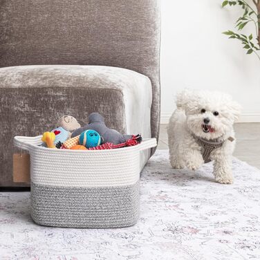 Кошики для зберігання TIMEYARD, декоративні плетені кошики, 3 шт., сірий колір, 33 x 25 x 22,5 см