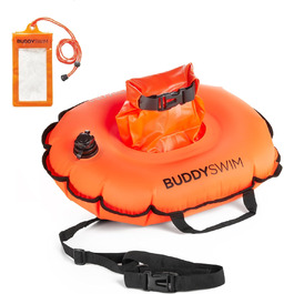 Плавучий буй BUDDYSWIM 10 л з водонепроникною сумкою та чохлом для мобільного телефону