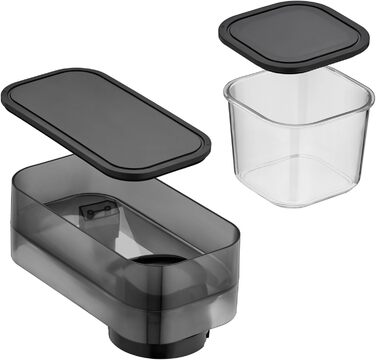 Кавомолка WMF Lumero: 1400 Вт, 15 bar, для еспресо та паді, з капучинатором, нержавіюча сталь матова