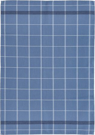 Мінімалістичний кухонний рушник Sdahl сірий (50 x 70 см, синій)