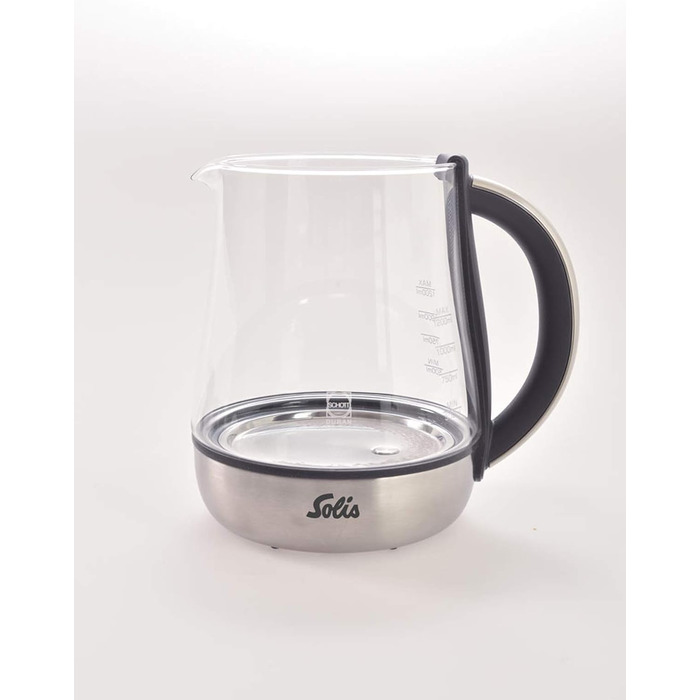 Чайник Solis Tea Kettle Digital 5515 Чайник і чайник - Чайник з налаштуванням температури та часом заварювання - РК-дисплей - Функція збереження тепла - Нержавіюча сталь - 1200 Вт - 1,2 л