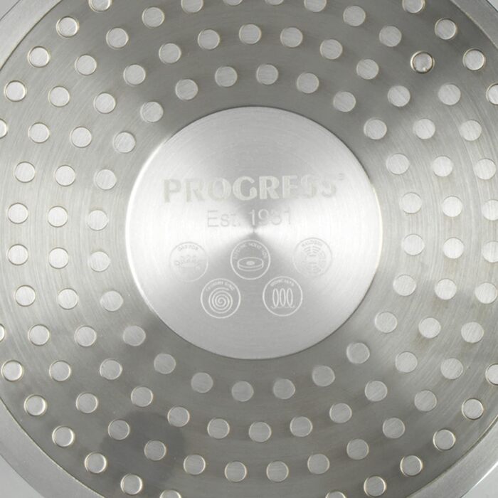 ПРОГРЕС BW11436EU7 Aerotech 3 частини - 20/24/28 см Індукційна сковорода для стейків, металевий посуд і посудомийна машина, алюмінієві сковорідки без BPA/PFOA, легко чистяться Універсальні сковороди (набір каструль)