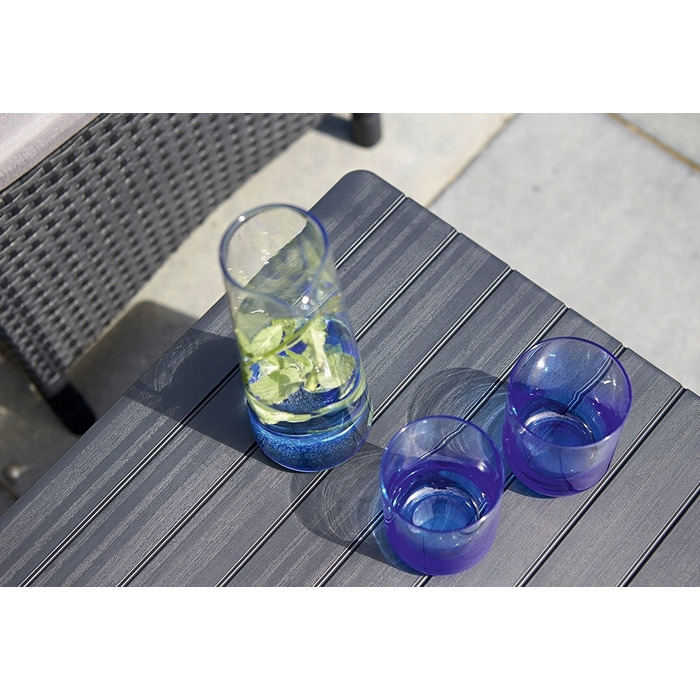 Комплект садових меблів Keter з пластику, сірий, 4 предмети