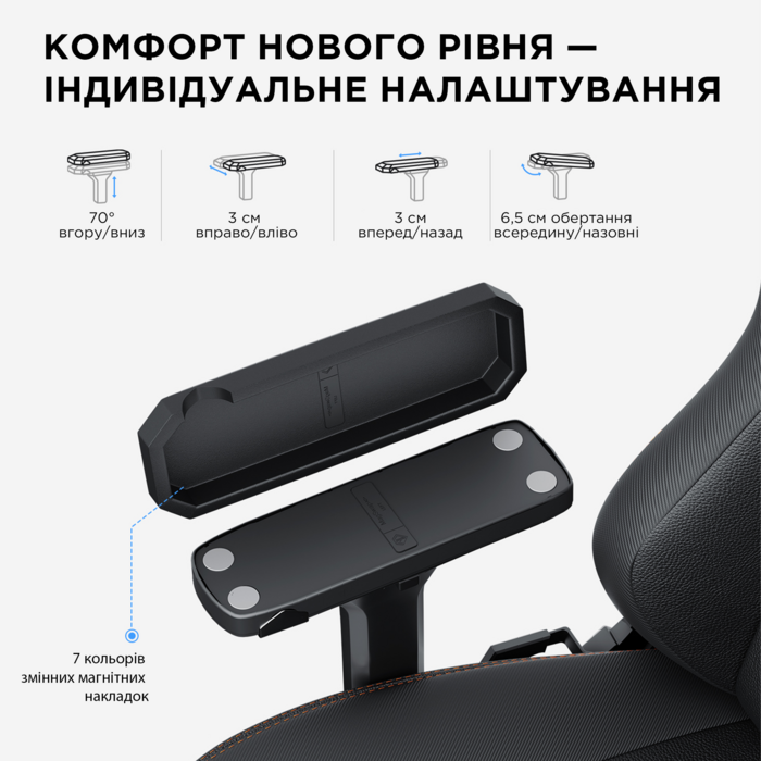 Крісло ігрове Anda Seat Kaiser 3 Maroon Size L