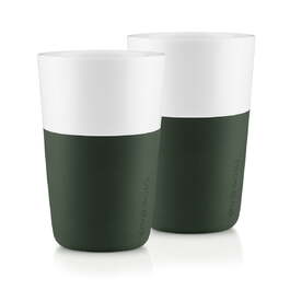 Набір кухлів для латте 360 мл темно-зелений Caffe Latte Eva Solo