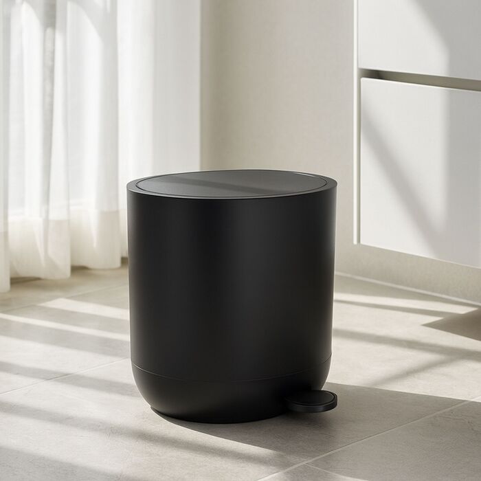 Відро для сміття Relaxdays з м'яким закриттям, 7 л