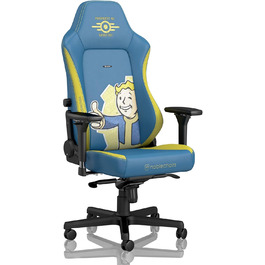 Крісло ігрове Noblechairs Hero Fallout Vault-Tec Edition – PU шкіра, до 150 кг, ергономічне, для дому та офісу