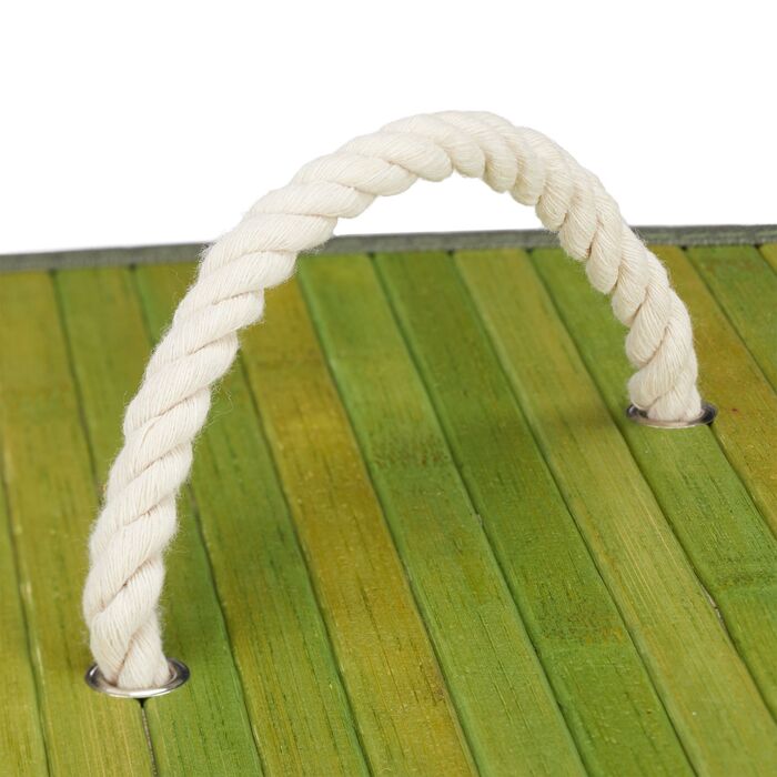 Кошик для білизни Relaxdays з бамбука