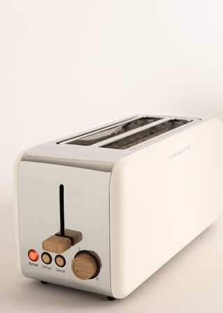 Тостер Retro XL + Електричний чайник Retro L, кремовий колір. Тостер, чайник, 1,7 л