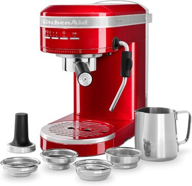 Еспресо-машина KitchenAid Artisan, червона, 5KES6503ECA