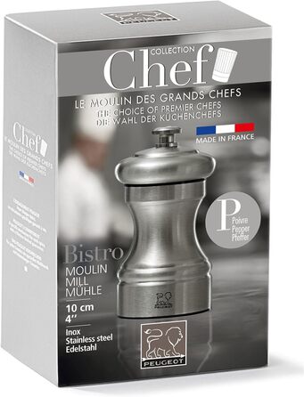 Млинок для cолі Peugeot Bistro Chef 10 см (33040)