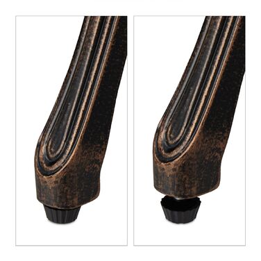 Relaxdays Антична лавка для саду з розами