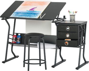 SD Studio Designs Eclipse 13365 Bastelzentrum – Чорний творчий центр для рукоділля